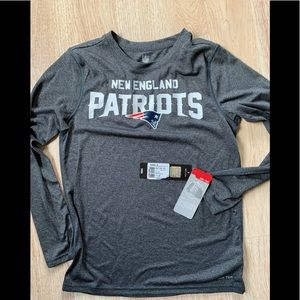 Boys Long Sleeve Patriots Tee